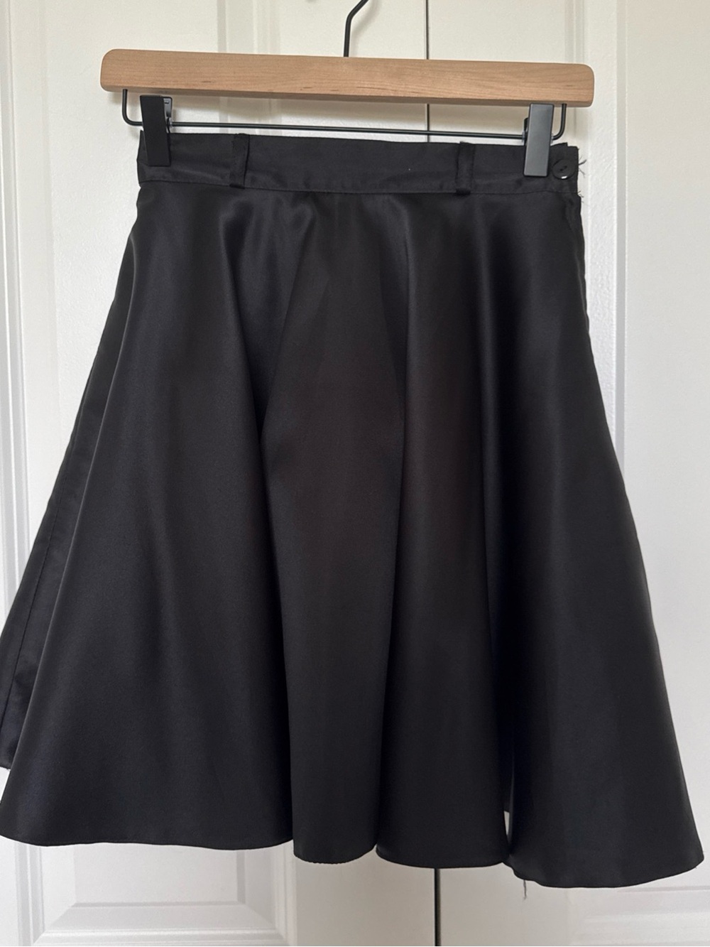 Vintage H&M Collection Petticoat Skirt Black Tulle Lining Size 34/XS 90s